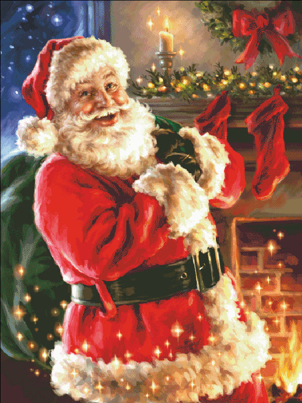 Twas The Night Before Christmas DG Cross Stitch By Dona Gelsinger