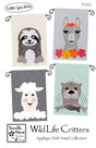 Wild Life Critters Applique Dish Towel