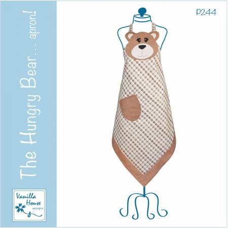 Hungry Bear Apron Pattern by Vanilla House