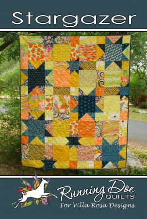 Stargazer Quilt Pattern by Villa Rosa Designs
