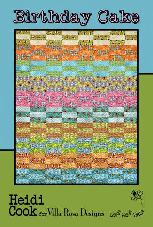 Birthday Cake Quilt Pattern by Villa Rosa Designs