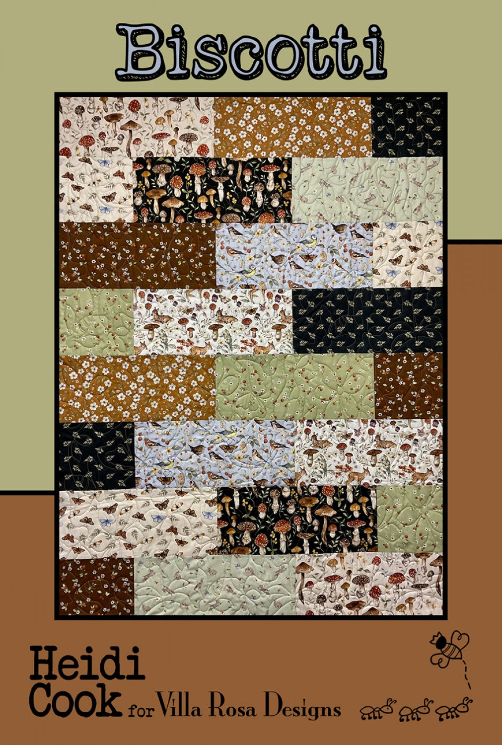 Biscotti Quilt Pattern by Villa Rosa Designs