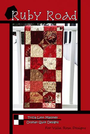 Ruby Road Quilt Pattern by Villa Rosa Designs