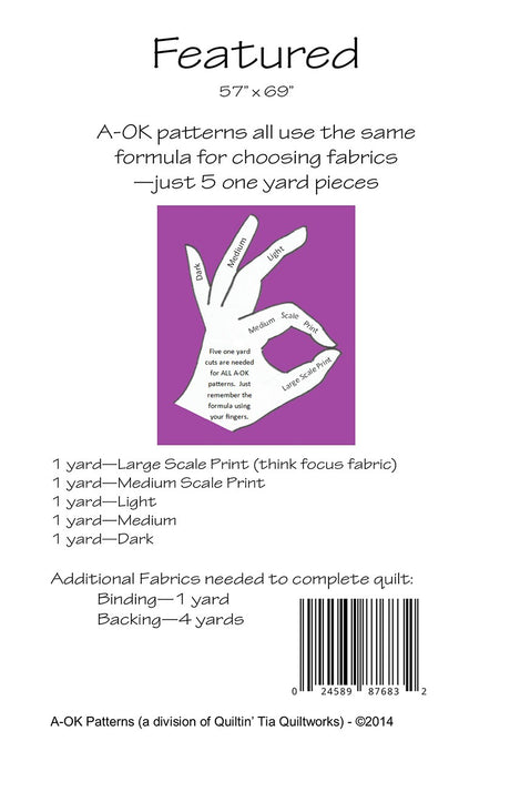 Featured A OK 5 Yard Pattern