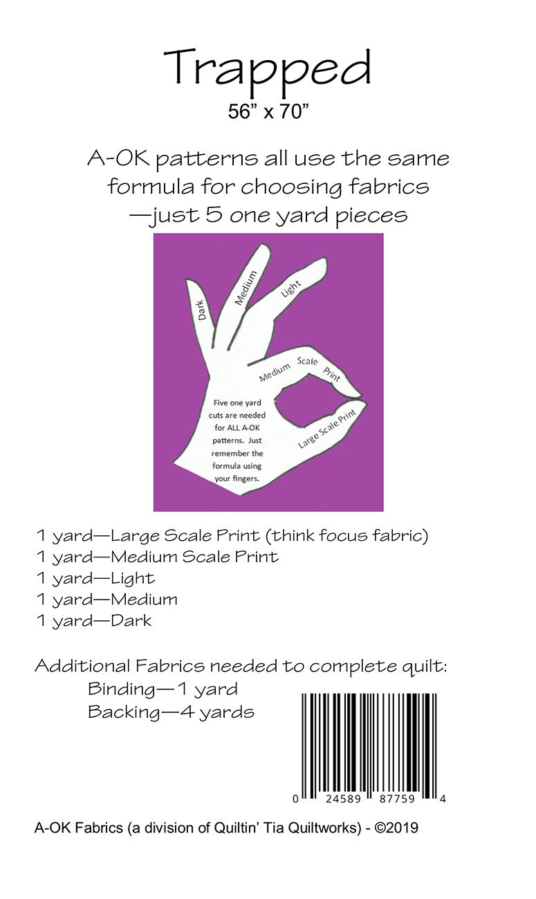 Trapped - A-OK 5 Yard Pattern