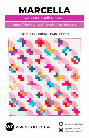Marcella Quilt Pattern by Wren Collective