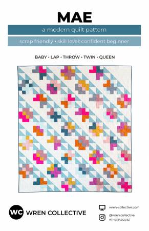 Mae Quilt Pattern by Wren Collective