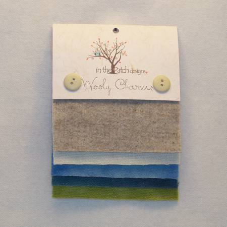 Wooly Charms Seaside 5ct 5in x 5in by In The Patch Designs