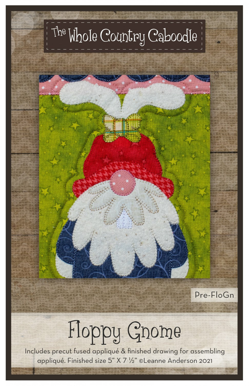 Floppy Gnome Precut Fused Applique Pack