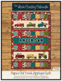 Papa's Old Truck Applique Quilt