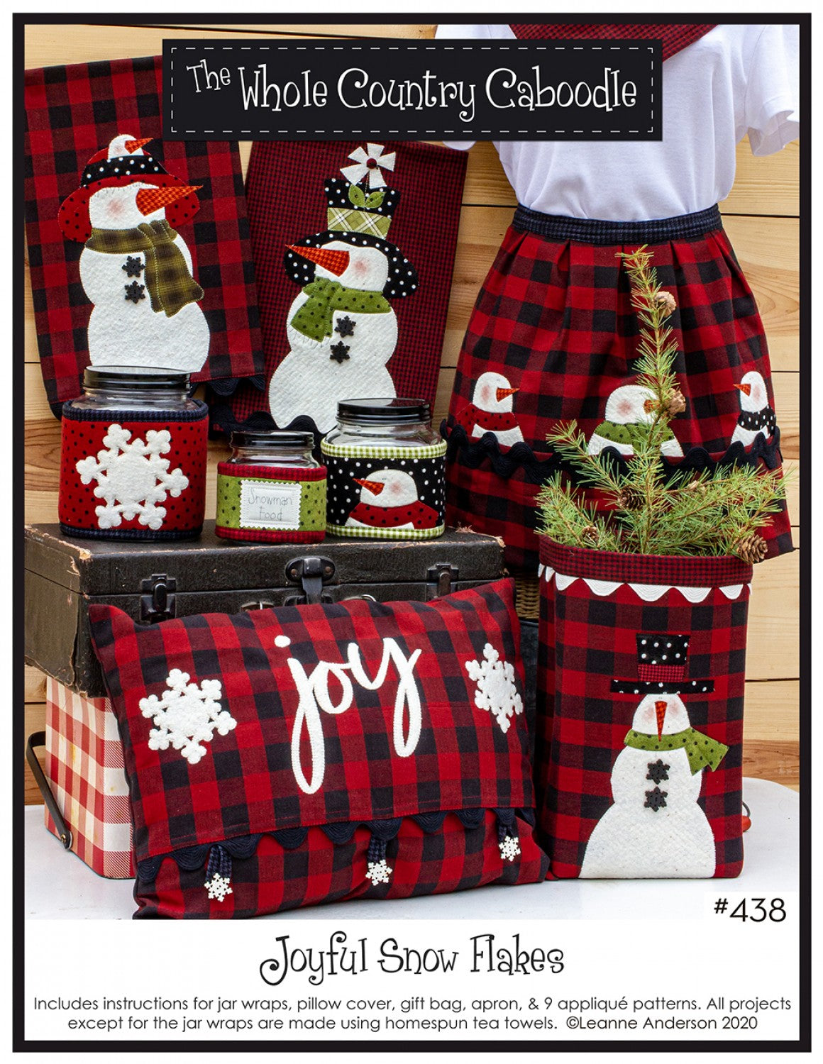 Joyful Snow Flakes Pattern