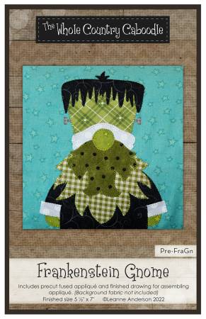 Frankenstein Gnome Precut Fused Applique Pack