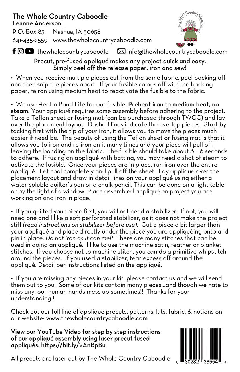 Schnauzer 2 Black Crop Ears Precut Fused Applique Pack