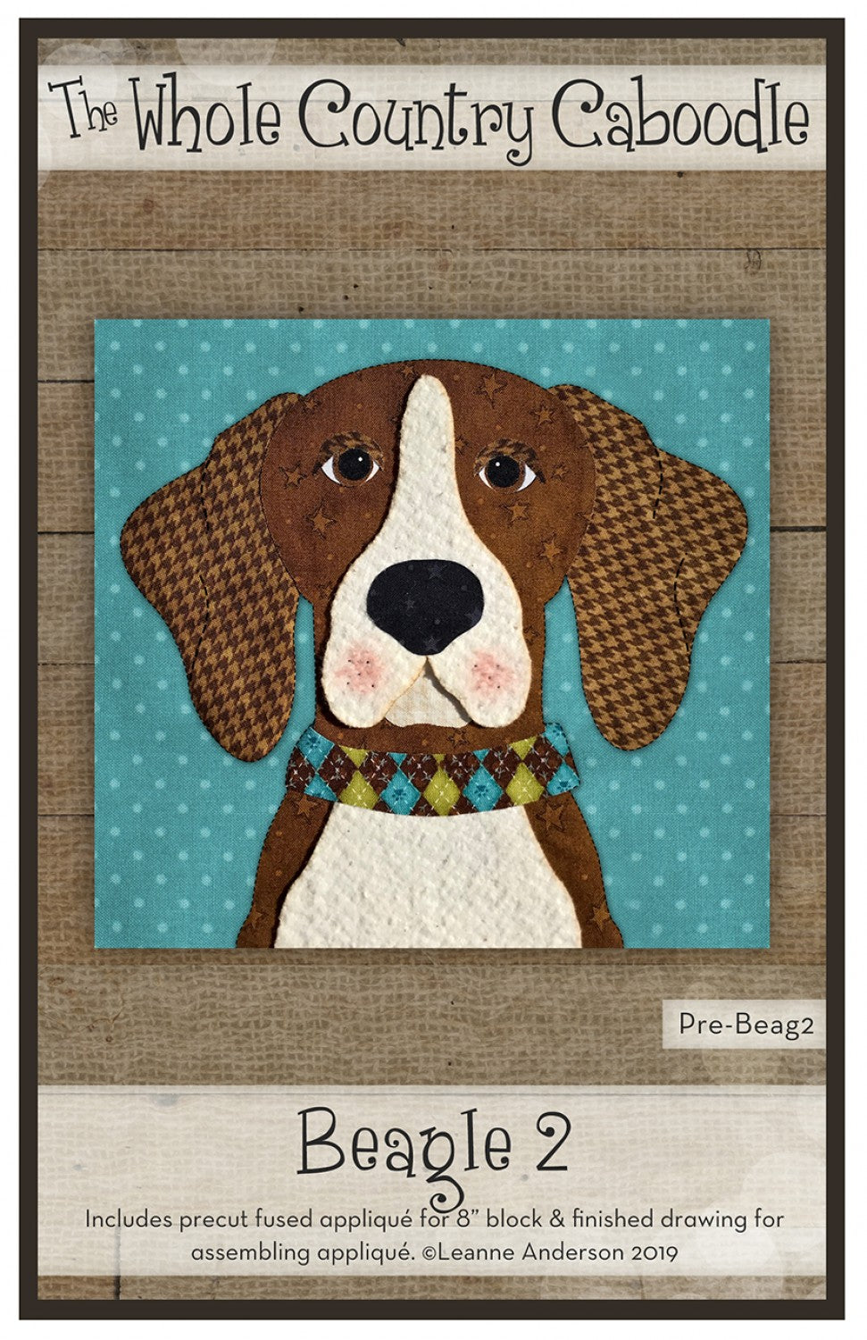 Beagle 2 Precut Fused Applique Pack