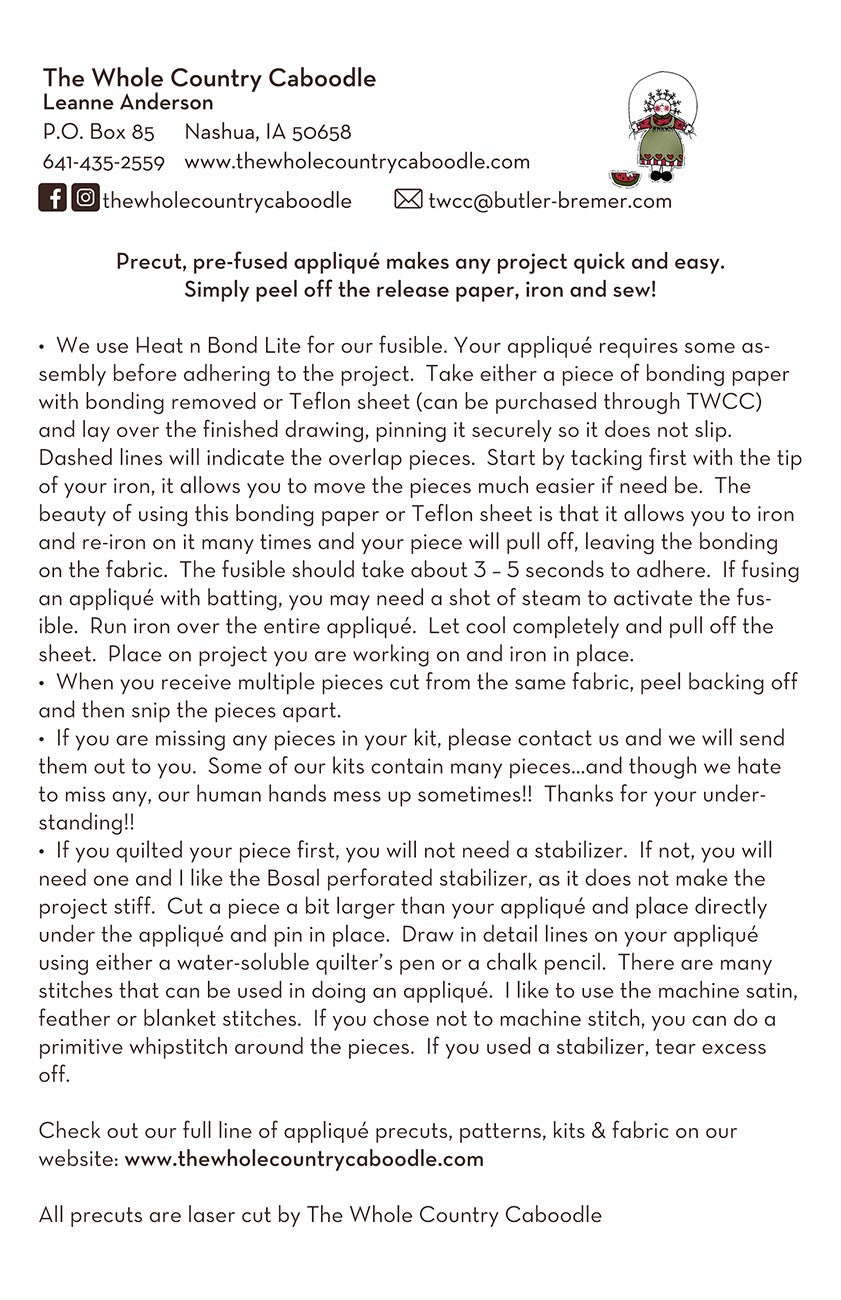 Bichon Frise Precut Fused Applique Pack