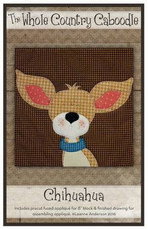 Chihuahua Precut Fused Applique Pack