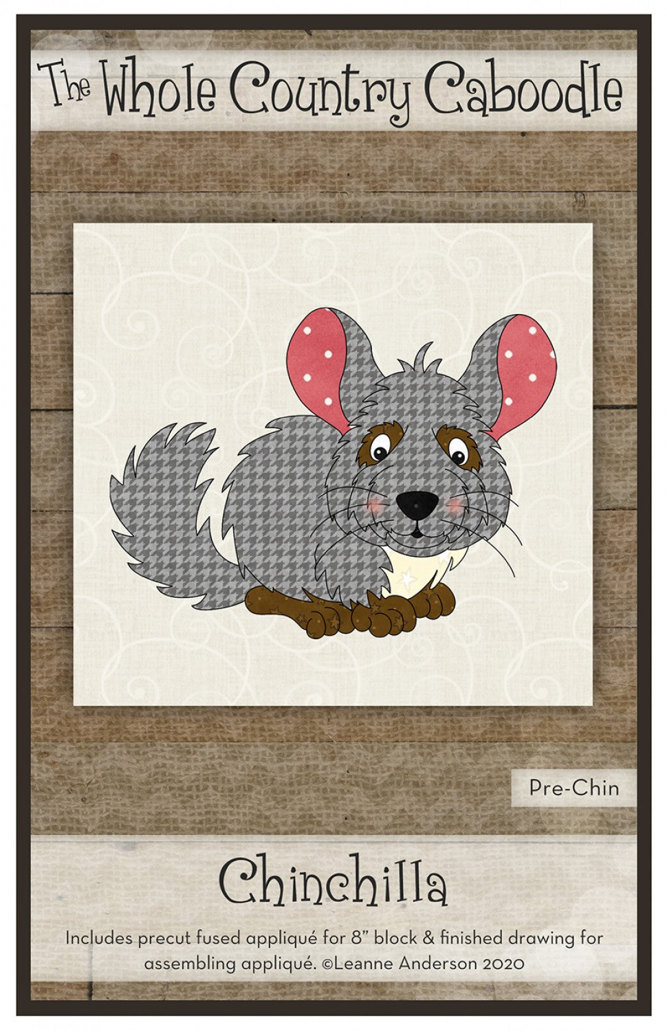 Chinchilla Precut Fused Applique Pack