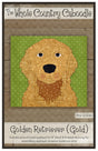 Golden Retriever Gold Precut Fused Applique Pack