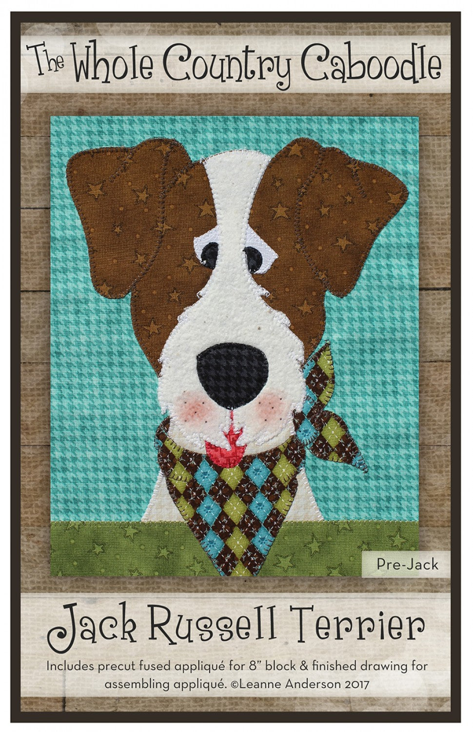 Jack Russell Terrier Precut Fused Applique Pack