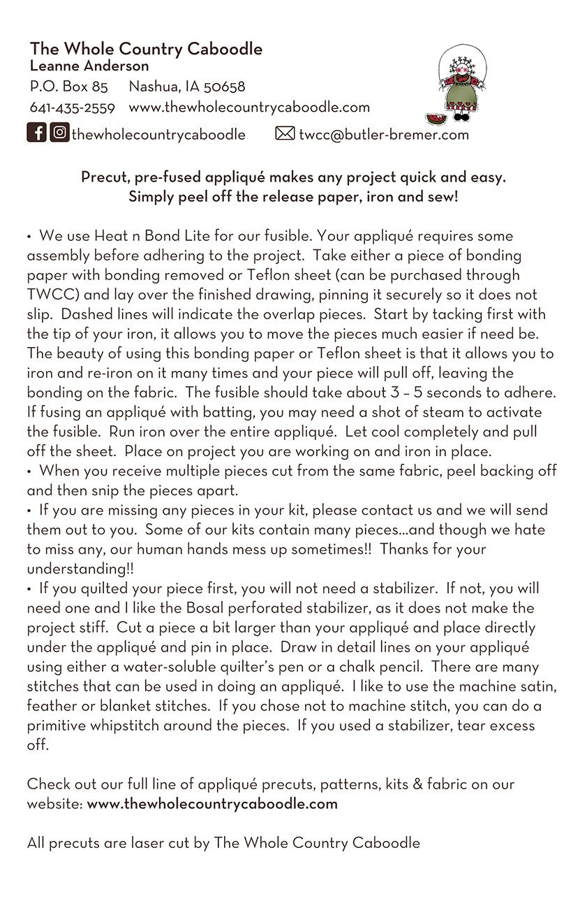 Jack Russell Terrier Precut Fused Applique Pack