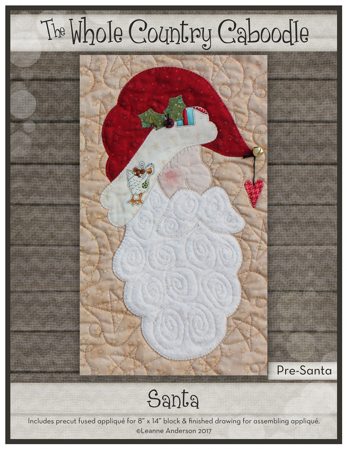 Santa Precut Fused Applique Pack