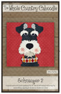 Schnauzer 2 Precut Fused Applique Pack