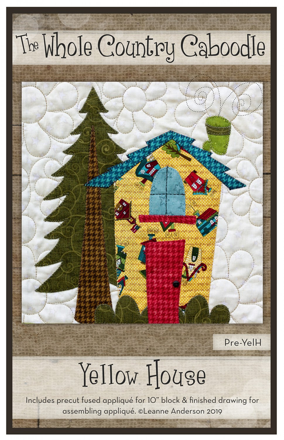 Yellow House Precut Fused Applique Pack