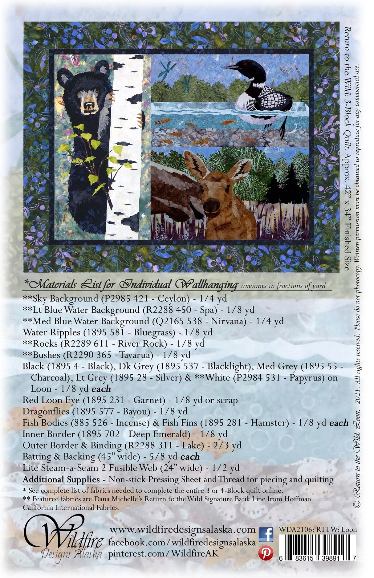 Return to the Wild: Loon Pattern