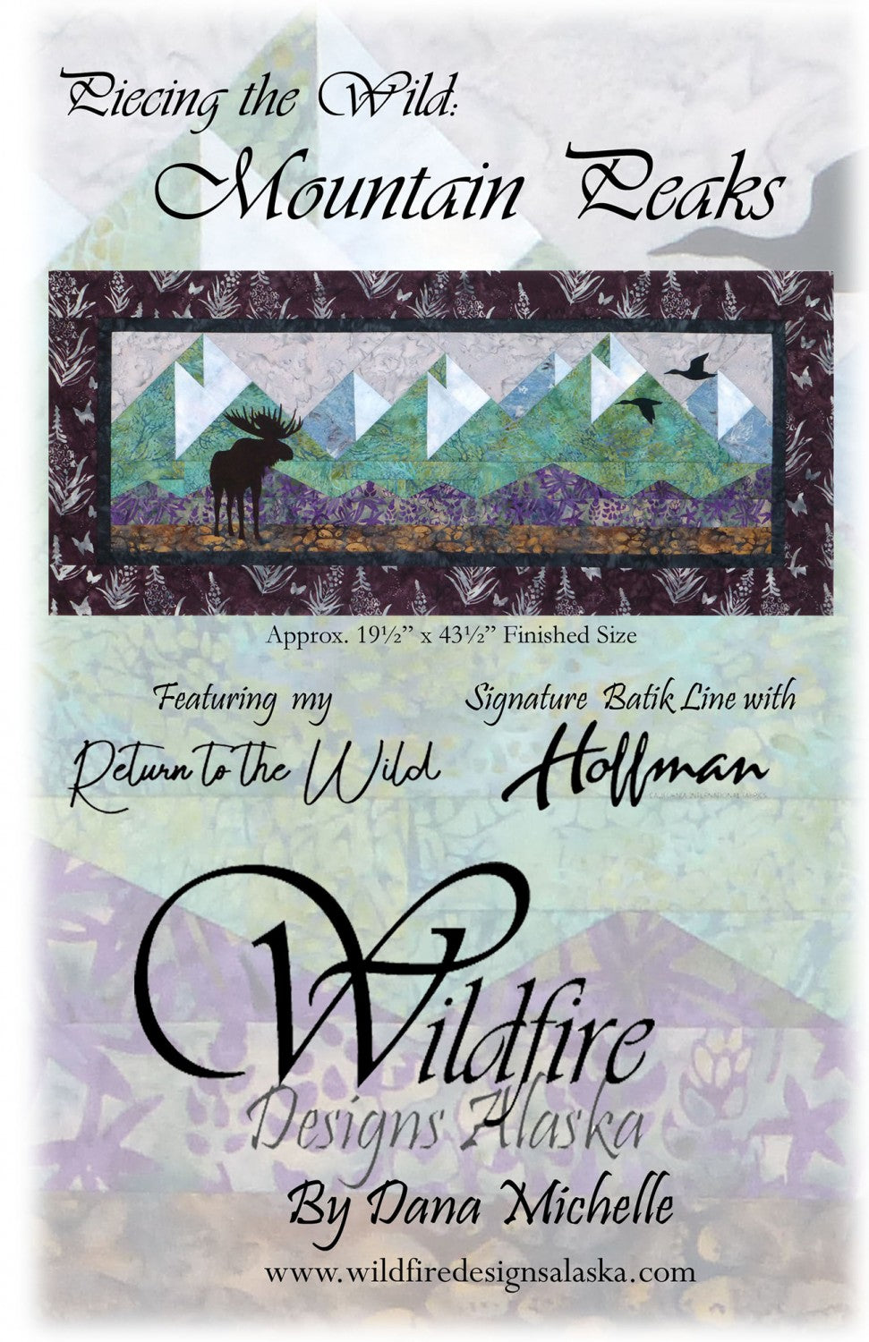 Piece the Wild: Mountain Peaks Pattern with Shapes