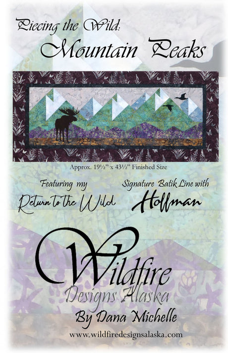 Piece the Wild: Mountain Peaks Pattern with Shapes