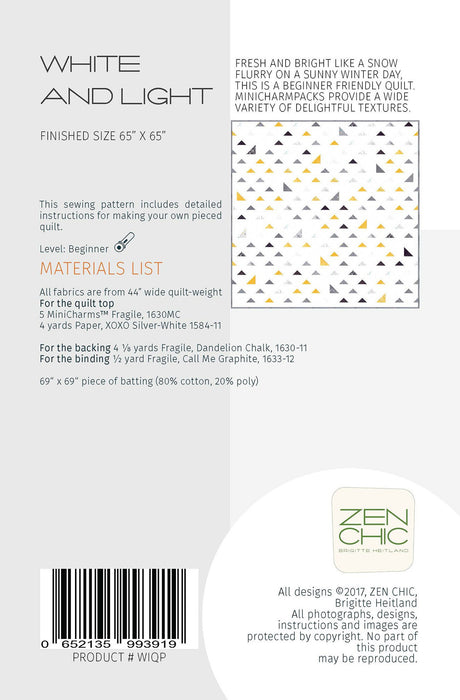 White and Light Quilt