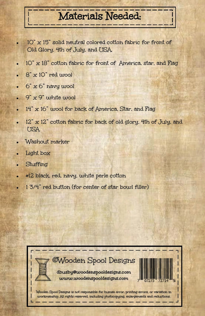 Patriotic Bowl Fillers