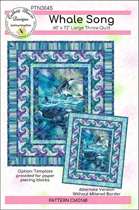 Whale Song Downloadable Pattern by Cathey Marie Designs