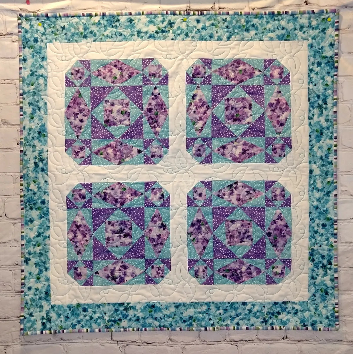 Wild Storm Downloadable Pattern by Beaquilter