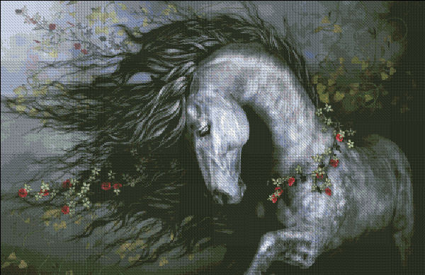 Wild Rose Cross Stitch By Laurie Prindle