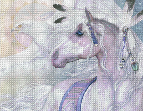 Winter Solstice Cross Stitch By Laurie Prindle