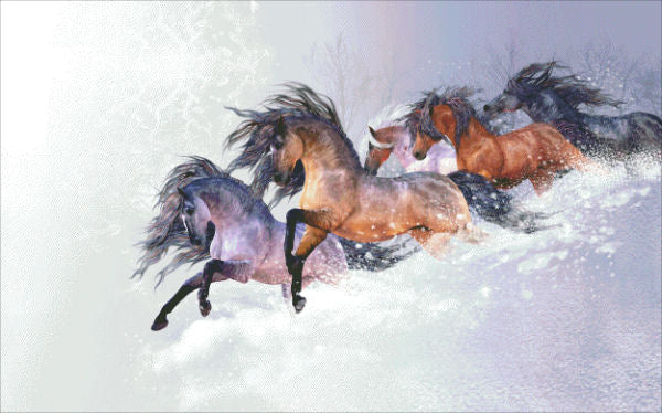 Winters Flight Cross Stitch By Laurie Prindle