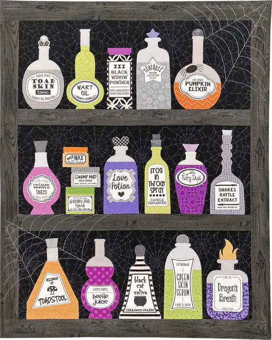 Witch's Cupboard Quilt Pattern by Ahhh...Quilting