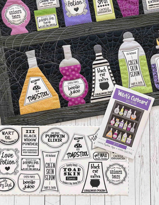 Witch's Cupboard Quilt Pattern by Ahhh...Quilting