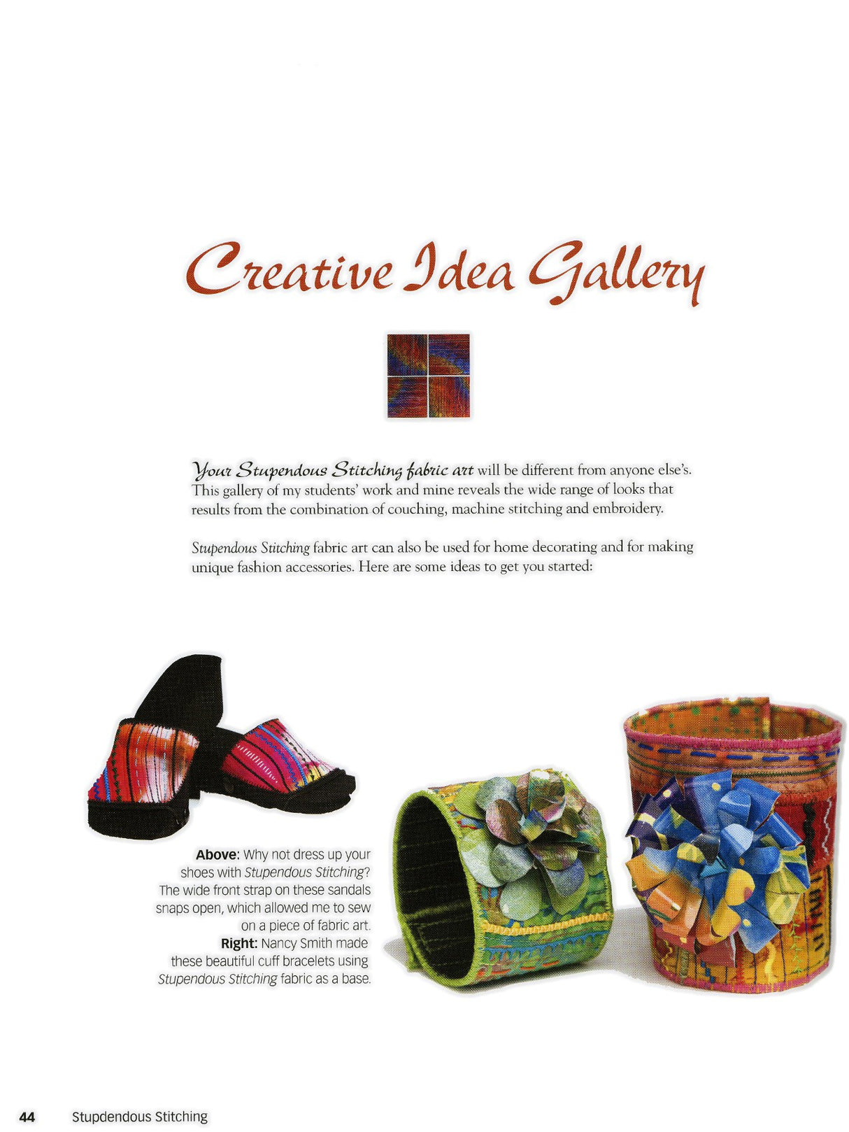 Stupendous Stitching: