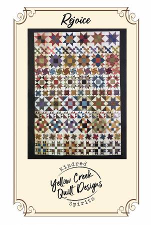 Rejoice Quilt Pattern by Yellow Creek Quilt Designs