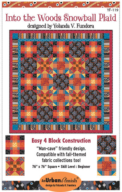 Into the Woods Snowball Plaid
