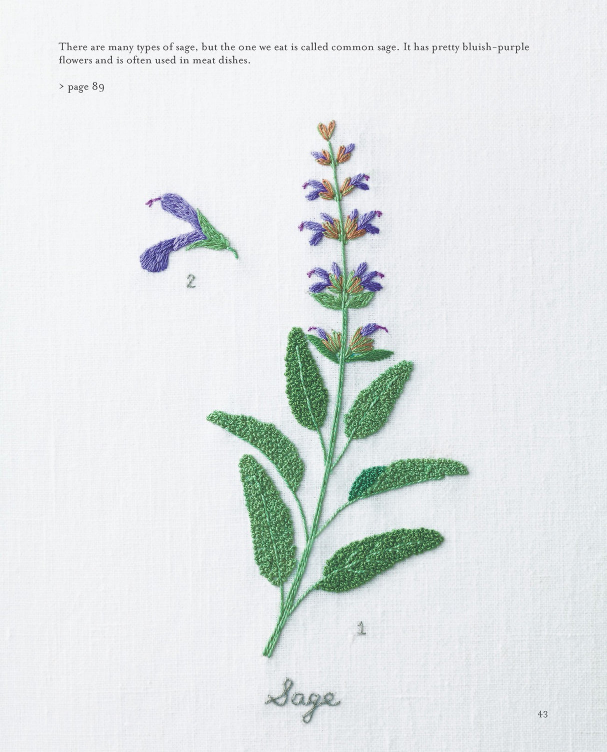Embroidered Kitchen Garden