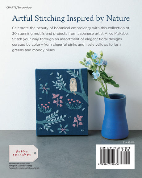 Beautiful Botanical Embroidery