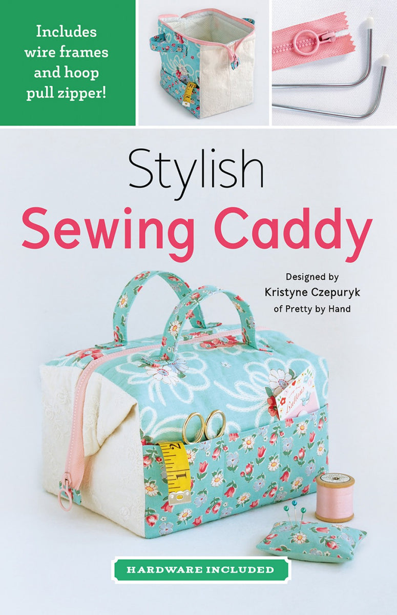 Stylish Sewing Caddy Kit Quilting Books Patterns and Notions