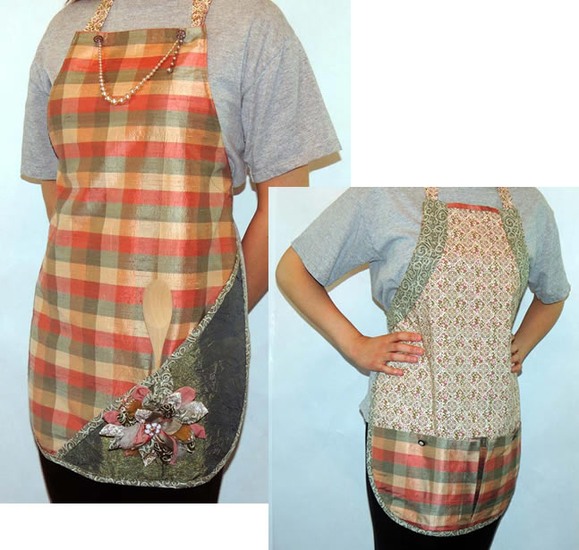 Pockets-a-Plenty Reversible Apron Pattern