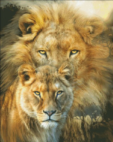 African Royalty Cross Stitch By Carol Cavalaris