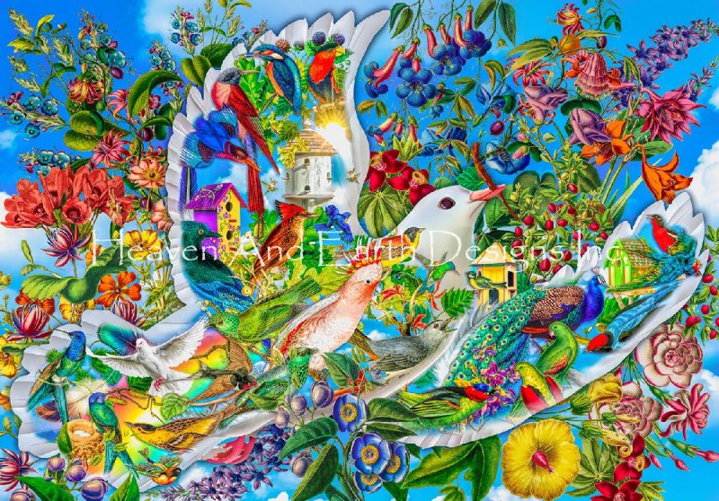 Dove of Hope Cross Stitch by Aimee Stewart