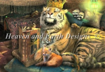 King Coda Story Teller Cross Stitch by Aimee Stewart