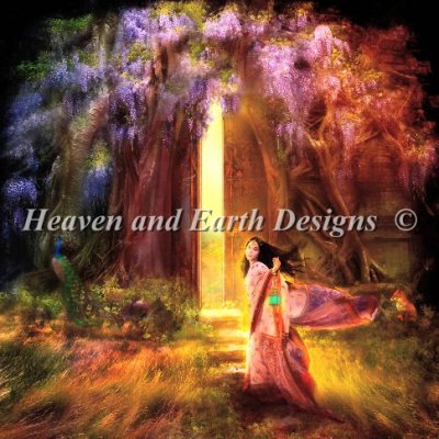 Knock at the Door Cross Stitch by Aimee Stewart